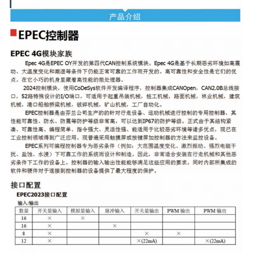 2023 2024 The controller is suitable for Sany XCMG Zoomlion 3724 2024 EPEC2023
