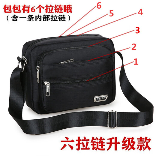 
Qianxiao Business Wallet New Casual Shoulder Bags for Business Collecting Money Crossbody Bags for Men and Women Multi-layer Cash Bags Casual Large Yunzhi 688 Upgraded Version Six-layer Zipper Dark Blue