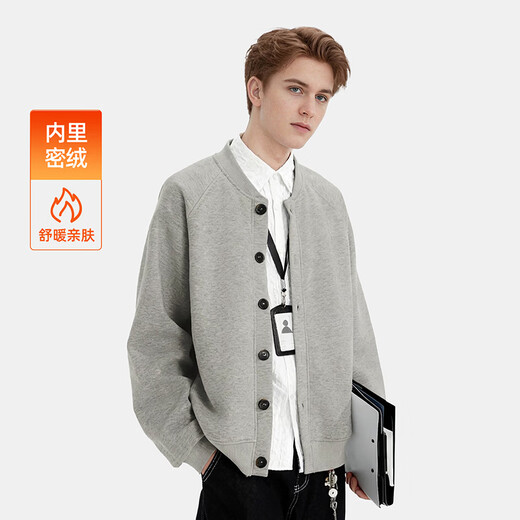 JEEP Jeep spring new cardigan sweatshirt for men, loose, comfortable, soft and skin-friendly tops, daily clothes for couples at home