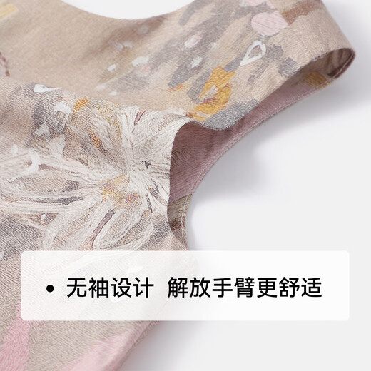 YEEHOO girls' dresses, children's skirts, medium and large children's clothing, fashionable sleeveless vests, lace skirts, summer dresses, pink 90