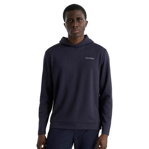 Calvin Klein men's CK sweatshirt warm and lightweight cotton stretch outdoor casual jacket simple 26 spring and summer new model Navy one size | 2XL