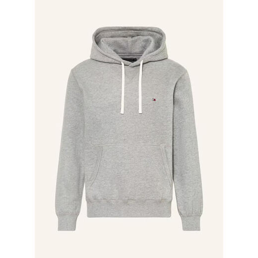 Tommy Hilfiger Tommy Hilfiger men's sweatshirt warm and comfortable cotton dark blue daily casual jacket simple 26 new style BLACK one size | M