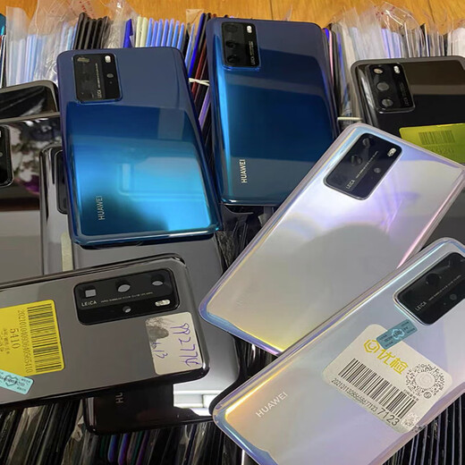 T is suitable for p40pro original disassembly back cover p40 glass back shell Huawei second-hand disassembly mobile phone back cover P40 bright black disassembly 99 new