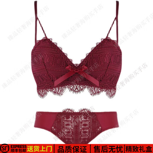 Eresg light luxury brand bra for women push-up small breasts adjustable push-up red bra for women to hold secondary breasts and prevent sagging gray blue suit one size fits all 7534B Add to favorites for priority delivery