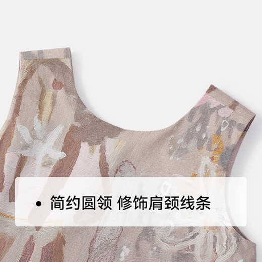 YEEHOO girls' dresses, children's skirts, medium and large children's clothing, fashionable sleeveless vests, lace skirts, summer dresses, pink 90