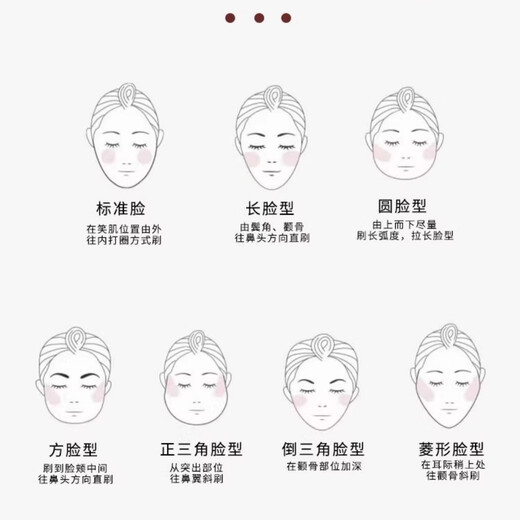 3CE ESSENCE genuine matte single color blush sample test color nude powder natural contouring MONO PINK nude pink 0.6g free brush