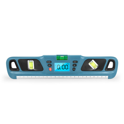 HW-200 Digital Level Angle Ruler Level Ruler Multifunctional Digital Level Angle Ruler Electronic Slope Meter Red