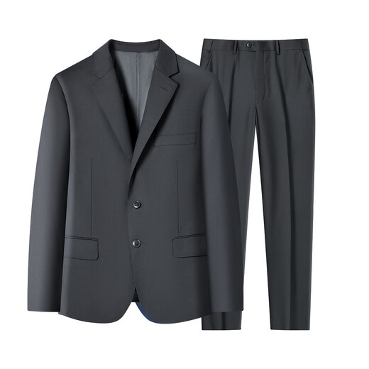 Shanshan suit 100 pure wool men's slim professional formal suit business anti-wrinkle wear-resistant men's clothing