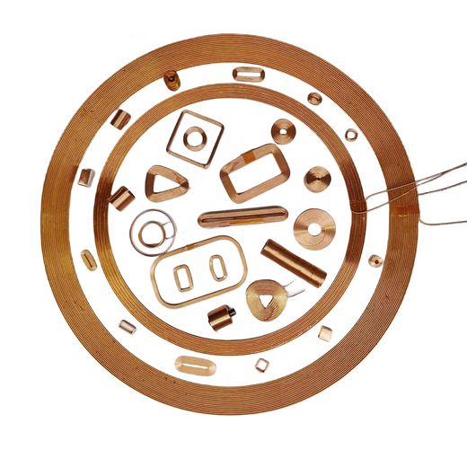 Personalización de bobina, bobina de electroimán, bobina de núcleo de aire autoadhesiva, bobina de inducción de inductancia, bobina de lectura de tarjetas, venta directa de fábrica