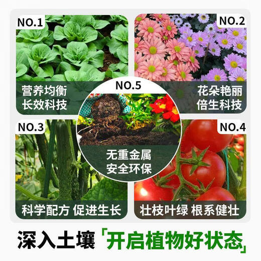 Compound fertilizer for vegetable farming, nitrogen, phosphorus and potassium waste, long-lasting flower growing fertilizer, household general-purpose compound fertilizer, new national standard compound fertilizer 20Jin, equal to 0.5kg, increased production and quality, long-lasting fertilizer effect