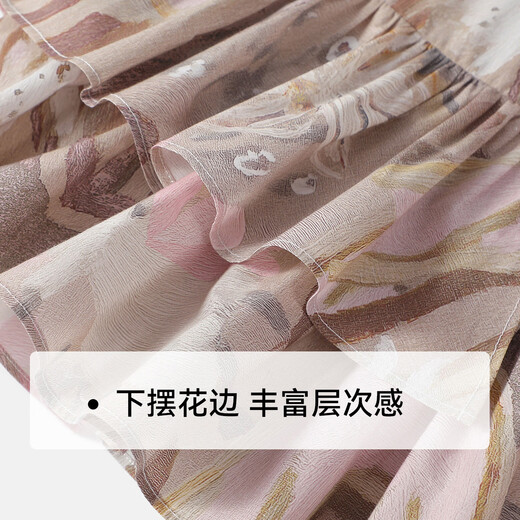 YEEHOO girls' dresses, children's skirts, medium and large children's clothing, fashionable sleeveless vests, lace skirts, summer dresses, pink 90