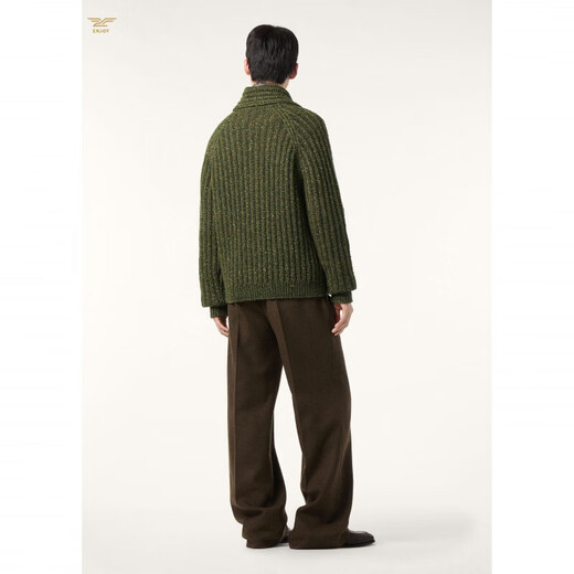 Loro Piana Nuoyou Piana LP men's knitted cardigan button sweater coat trendy jacket top 2026 new dark green 48