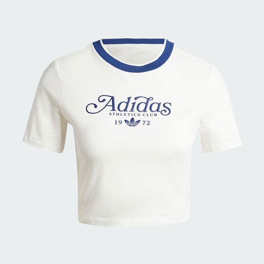 Футболка с короткими рукавами adidas Женская летняя новая клеверская спортивная одежда