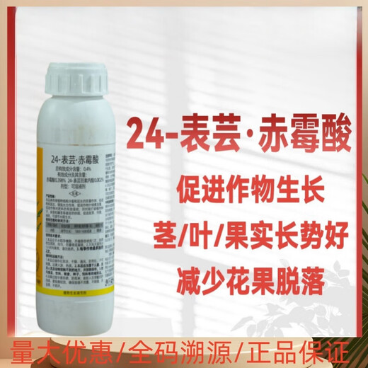 24 Epirutina gibberellic acid rooting and seedling strengthening regulator to alleviate phytotoxicity and adjust crop growth dual compound pesticide 500g*5 bottles