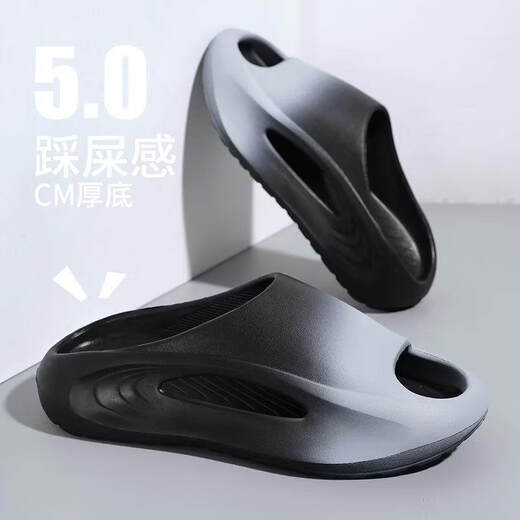 R.DUCKKIDS Little Yellow Duck Boys Slippers 2026 Summer New Children's Soft Bottom One-piece Slippers Large Children's Jacket Non-Slip Soft Bottom Black 36 Standard Sports Code