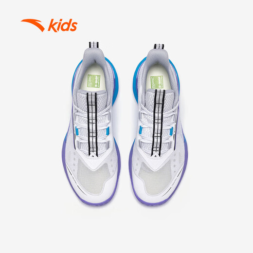 ANTA Children's Sports Shoes for Boys 2026 Summer Mesh Breathable Practical Wind Tunnel Basketball Shoes A12621105