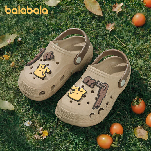 Balabala children's clogs, summer girls' slippers, boys' cartoon bathing slippers, home big children's beach shoes
