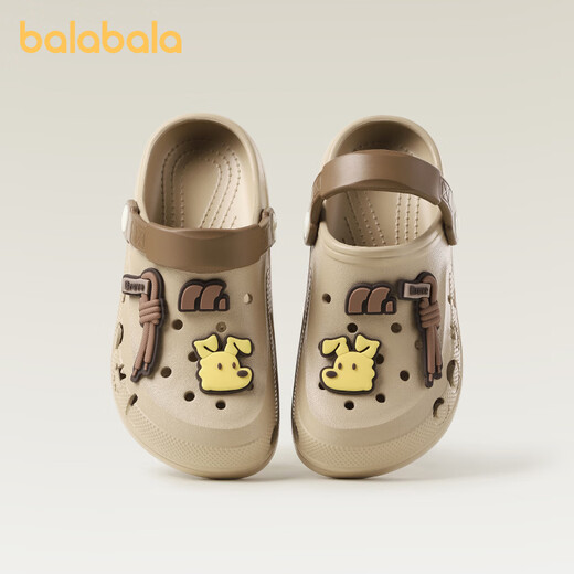 Balabala children's clogs, summer girls' slippers, boys' cartoon bathing slippers, home big children's beach shoes