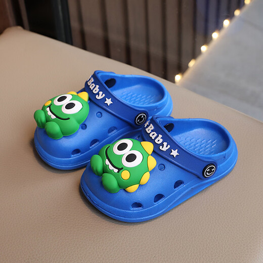 G.duck Little Yellow Duck Summer Cute Cartoon Breathable Anti-slip Children's Croc Shoes Baotou Dual-Purpose Household Men's and Women's Children's Slippers Pink 18-19 Sizes Inner Length 11.5CM