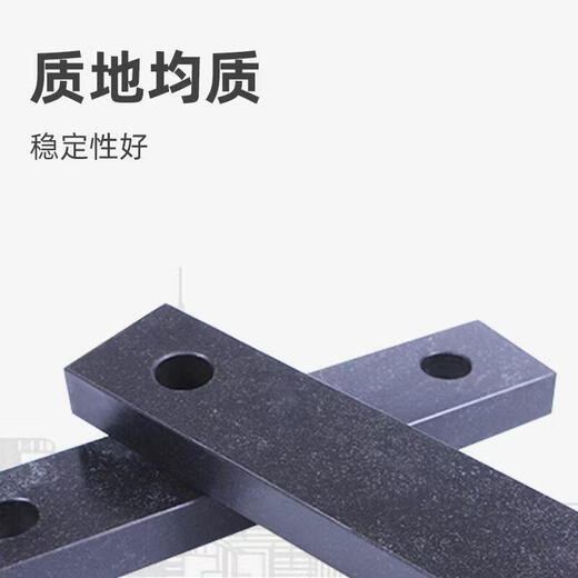Sanqihu high-precision 000-level marble flat ruler granite parallel ruler equipment installation inspection parallel ruler ruler 2 sides ordinary 500*100*50mm