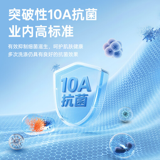 Septwolves 10A antibacterial cool short-sleeved T-shirt men's summer high-end moisture-absorbent quick-drying clothes men's base T-shirt