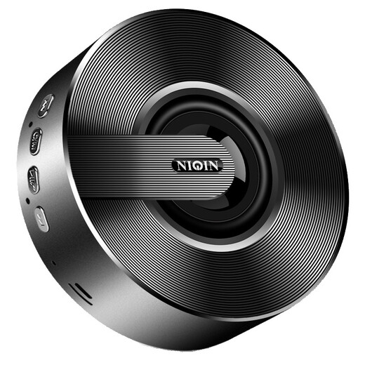 Liqin s1 Wireless Bluetooth -Lautsprecher Mini Tragbares Audio -Mobiltelefon Computer Super schwere Subwoofer Outdoor -Karte Großvolumen Kleinstahlkollektion Kollektion Geld Sammlung Sprachraditionsübertragung Sendung Technologie Black Standard Version