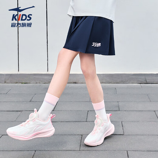 Hongxing Erke children's clothing children's skirt girls 2026 summer new quick-drying high-elastic skin-friendly pleated skirt sports skirt blue black 130