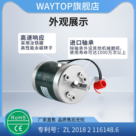WAYTOP logistics sorting materials use 90-degree rotating flip plate rotating electromagnet self-maintaining 30 degrees-R28