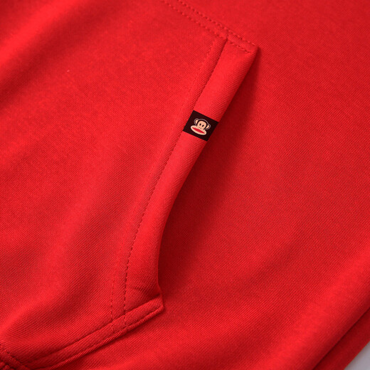 Big Mouth Monkey (paul frank) Big Mouth Monkey Sweater Women's Spring and Autumn Style Fashion Hooded Long Sleeves Western Style Age Reducing Loose Trendy Brand Student Tops Red 5XL