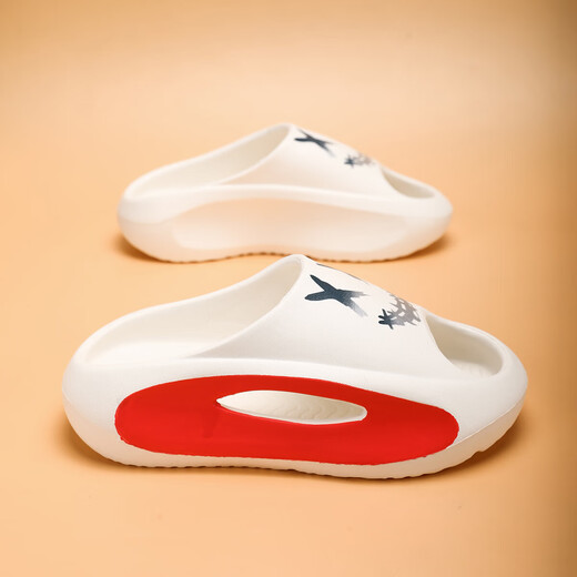 Children's flat foot slippers, arch support, correction of splayed feet and valgus, special slippers for older children and students, white 38 (-39 is suitable for feet of size 38-39)