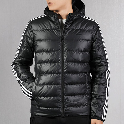 阿迪达斯（adidas）NEO新款男装运动服时尚防风舒适保暖外套羽绒服 FK9923 M