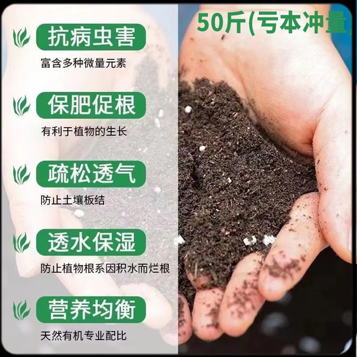 Special nutrient soil for growing vegetables on the balcony. Special soil for growing vegetables on the balcony. Organic nutrient soil. Pastoral soil. Flower soil. Vegetable planting. Long-lasting fertilizer effect. Special soil for growing vegetables. 200Jin. Jin is equal to 0.5kg (high germination rate, good root strength and seedlings).