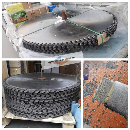 FHJQB granite saw blade 800-3600mm diamond cutting blade concrete road rock pipe pile wall cutting machine saw blade 800MM diamond saw blade ordinary
