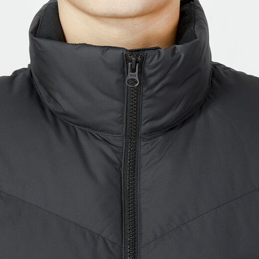 
Nike (NIKE) down vest men's 2024 winter sportswear thickened windproof jacket stand collar down vest DD681 DV1136-010 Black 85% gray duck down XL