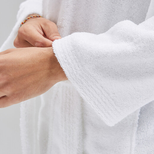 Grace Antibactérien et anti-Mites Paintes de maison pour hommes et femmes Coton pur Coton Nightgowns Coton étendu Hôtel Absorbant de l'eau Couples confortables Yukata