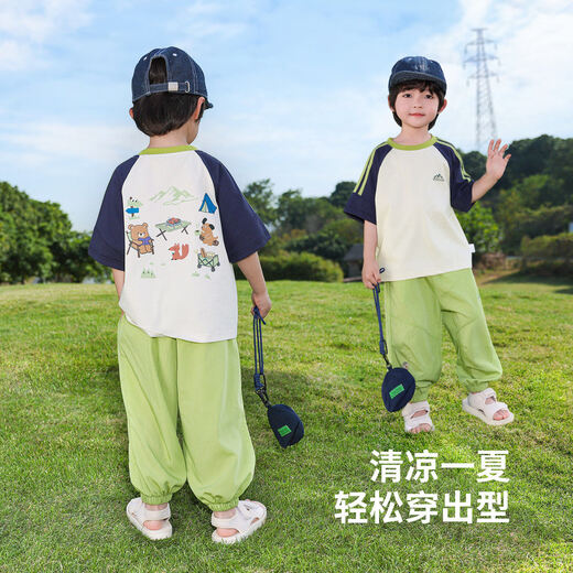 Baby children's short-sleeved T-shirt boys half-sleeved top summer 2026 new boys quick-drying clothes ice silk cool clothes retro white 90 CM