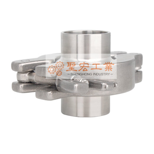 304 stainless steel vacuum welding quick connector set quick clamp snap-on end pipe fittings kf16kf25 KF50/chuck 75 L=50 set