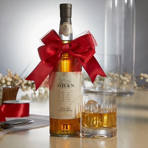 欧本Oban 苏格兰单一麦芽威士忌 进口洋酒礼盒  【西部单麦经典】欧本14年 700ml