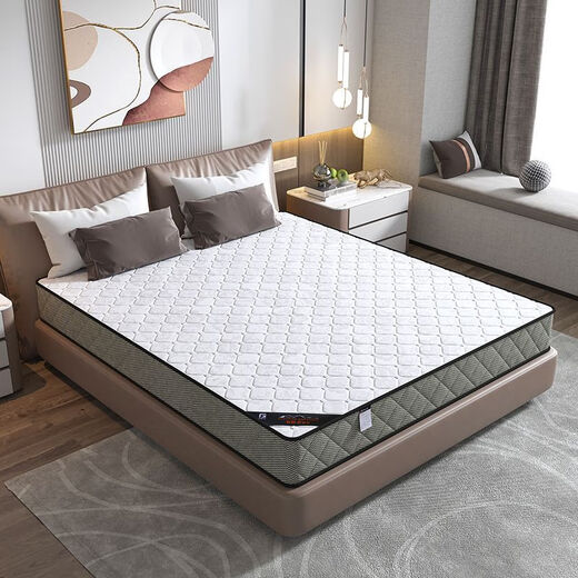 Qiyuejing Simmons Springs Haus 1,8 m Doppelmatratze 20 cm Dicke Miethaus Wirtschaftlich 1,5 m Latex Kokosnussbraun [20 cm Dicke] Stahlfeder 1350 mm*2000 mm