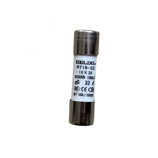 Delixi fuse fuse RT14 (RT18) RO15 10X38 melt range 2-32A 10*38mm_8A