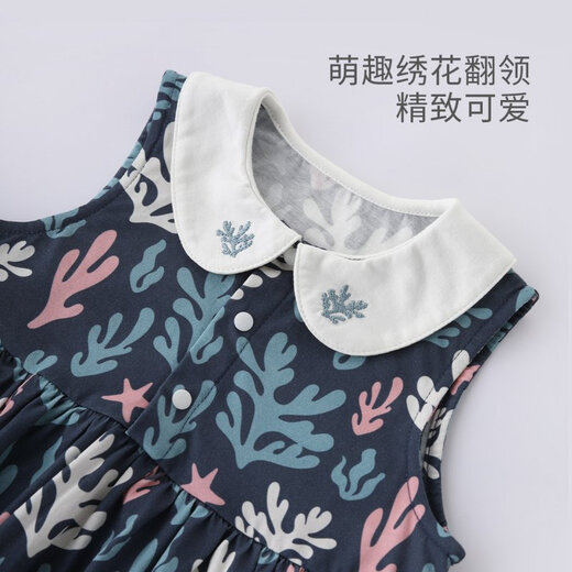 Bali Pig Cool Girl's Skirt Summer Thin Baby Puff Skirt Little Girl Super Fairy Princess Skirt Children's Dress Coral Sea 100