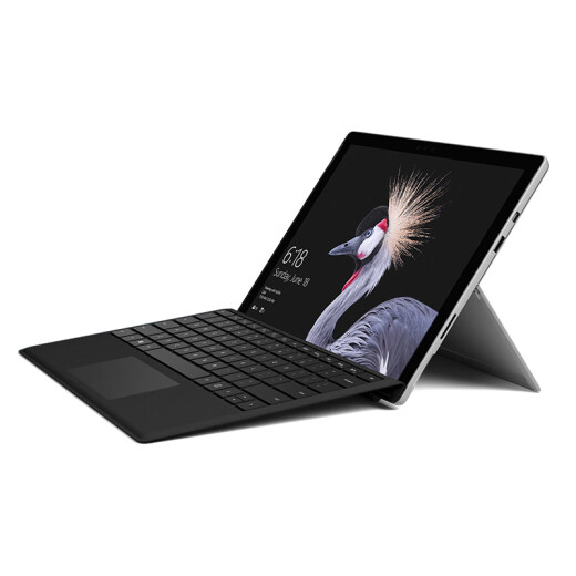 Microsoft SurfacePro (fifth generation) bright platinum + black keyboard two-in-one tablet notebook commercial 12.3-inch CoreM4G128GSSDWiFi version