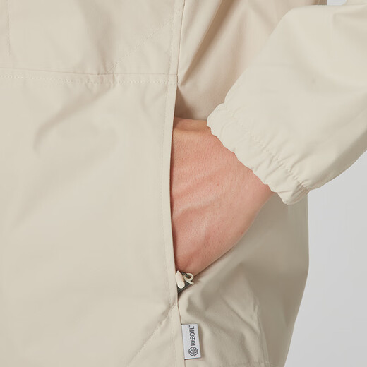 添柏岚（Timberland）冲锋衣男 春秋户外宽松轻便外套徒步登山服防风防水连帽梭织夹克 A695WEFL/店长推荐 (晒图退10) S (170/88A)