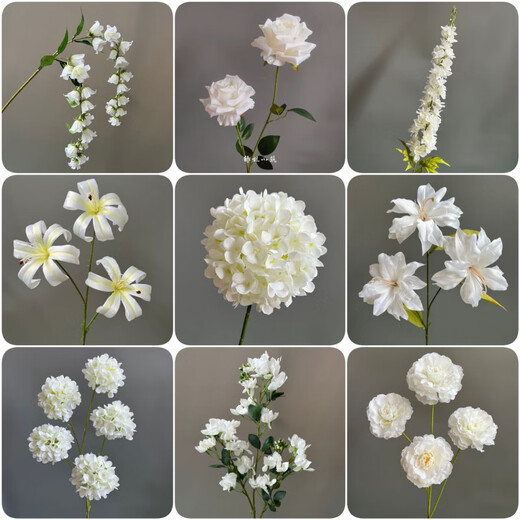 Yaowanxi artificial flowers wedding arrangement flower rows on the floor silk flowers fake flowers wedding hall road leading decorative floral wholesale Gypsophila x30