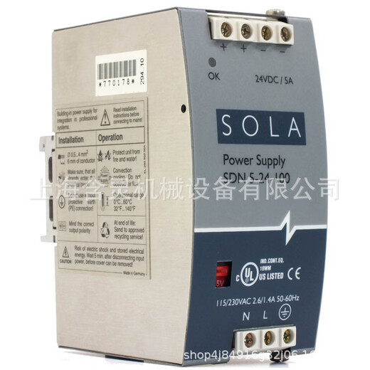 Supply sola surge device STV25K10S, sdn10-24-100p, SDP-5-5-100T 63-23-612-8