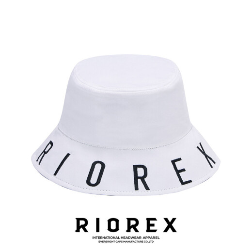 RIOREX hat men's sun hat women's casual fashion versatile double-sided four-season large brim fisherman hat 1901I008 (extended brim) 58cm (55-59cm)
