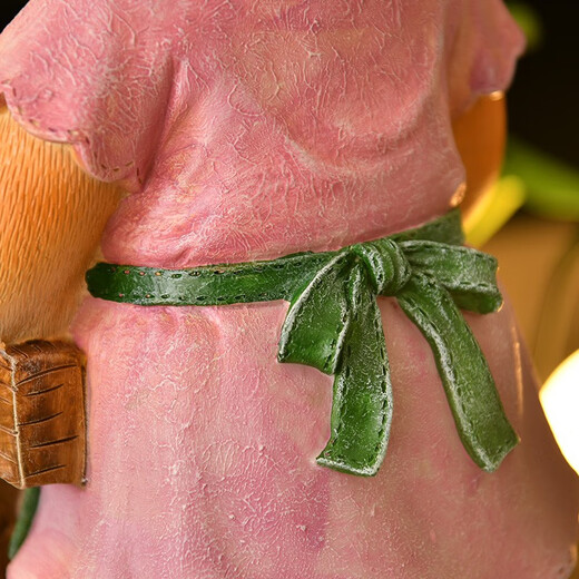 Yimingyuan Garden Decoration Courtyard Floor-standing Simulation Cartoon Rabbit Ornament Living Room Balcony Creative Arrangement Animal Sculpture Backrest Rabbit