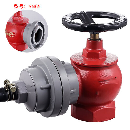 Zhongke Shenlong fire valve SN65 indoor plug flushing plug pipe switch W pressure reducing pressure stabilizing plug 2.5-inch fire hydrant head 2-inch faucet 1.6mpa SNZW65-III 3-type rotating pressure regulator
