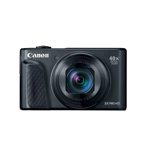 Canon PowerShot SX740 HS -Konzert Ultra -Tele -Tele -Digitalkamera 40x Optical Zoom Black [SX740 HS] Standard Übersee Edition