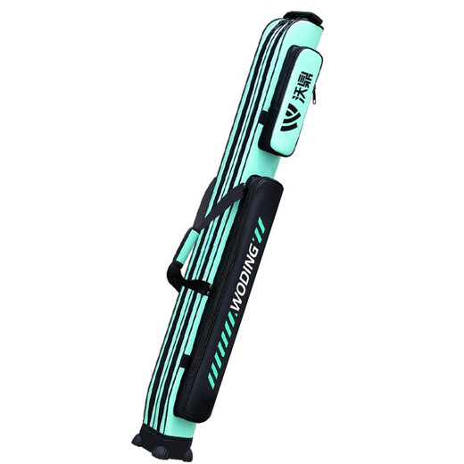 
Woding Fishing Tackle Bag Large Capacity Fishing Rod Pack Fishing Bag Multi-function Thickened Fishing Pole Pack Fishing Bag Lightweight Fishing Tackle Bag 1.3 meters [Double-layer Single-sided Pocket] Plus hard strap bracket